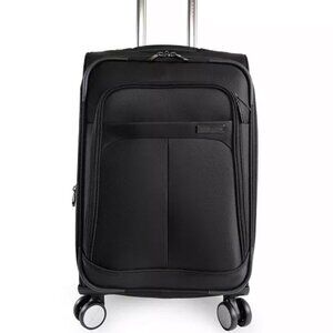 Perry Ellis Piece Luggage 21" Spinner Luggage, black carryon carry-on